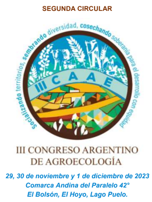Quinta Circular del III Congreso Argentino de Agroecología